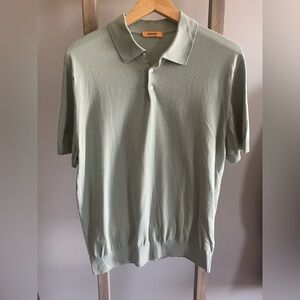 Harold cotton pollo green shirt size xl